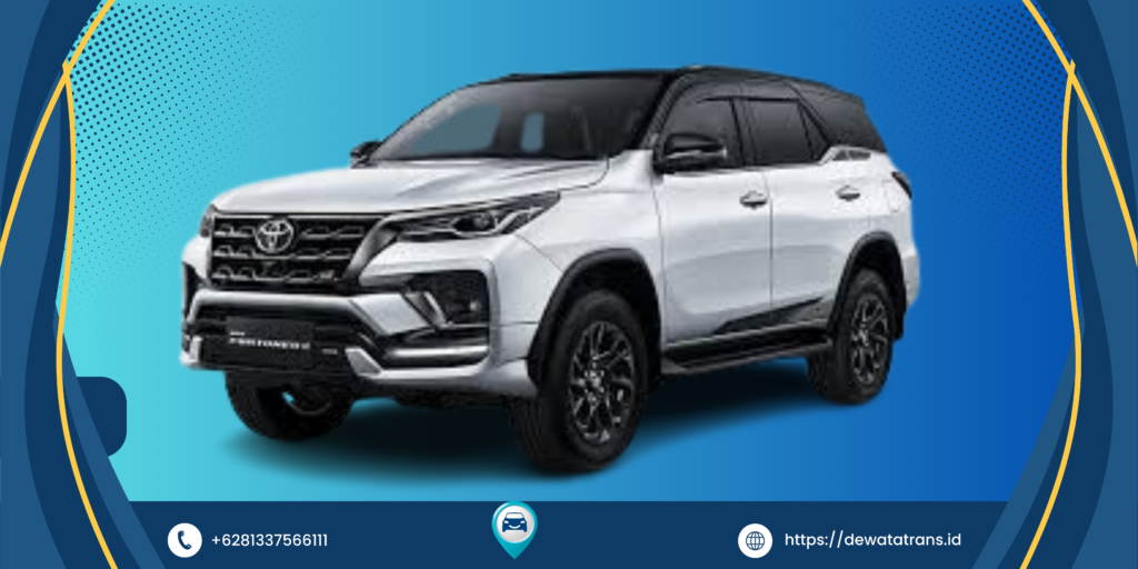 Sewa Fortuner di Bali menjadi pilihan yang semakin populer di kalangan wisatawan yang ingin mengeksplorasi keindahan pulau ini. Salah satu keunggulan utama dari kendaraan Fortuner adalah kenyamanannya yang luar biasa.